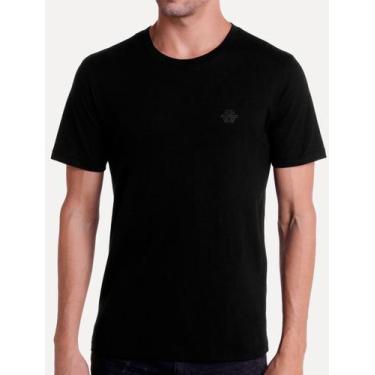 Imagem de Camiseta John John Masculina Rubber Key Transfer Preta, S/P