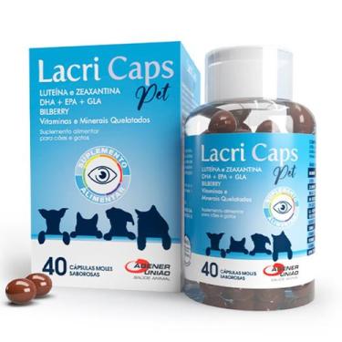 Imagem de Lacri Caps Pet Cães e Gatos 40 Cápsulas - AGENER UNIAO