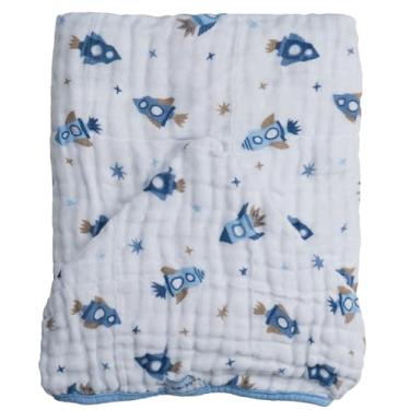 Imagem de Toalhão com Capuz Baby Joy Soft Estampado - Foguetes