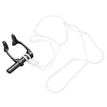 Imagem de Clipe Nasal Com Libertação Precisamente Dividida para Sugerir a Educação de Idiomas Perdida para Natação, Mergulho, Exercício (Preto)