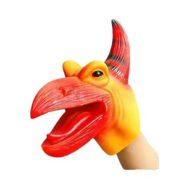 Imagem de Fantoches De Mão De Dinossauro Tiranossauro Rex Para Crianças, Brinque
