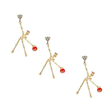 Imagem de Cabeça de dobradiça de latão decoração de casa homem esqueleto, conta-gotas de dobradiça magnética, tampas de cabeça de dobradiça magnética, topo de pino de dobradiça de porta (ouro)