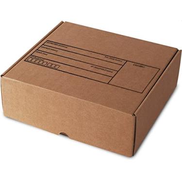Imagem de Caixa de Papelão Para Correio, Santeck, Número 1, 18x13,5x9 cm, Pacote com 25