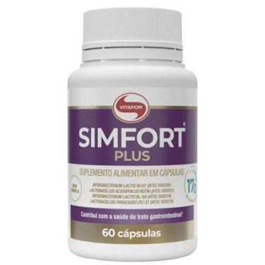 Imagem de Simfort Plus Vitafor 60 Cápsulas Probiótico com 17 Bilhões por Dose  4