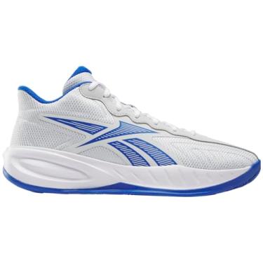 Imagem de Reebok Tênis infantil unissex, Lua/azul ideal/branco, 17
