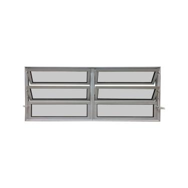 Imagem de Vitro Basculante 2 Seções Branco 60x150 Linha 25 Jade