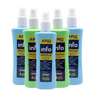 Imagem de Kit Limpeza Geral 3 Apiq Telas E 2 Apiq Celular 300 ML - Apiq Química