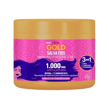 Imagem de Creme Hidratante Capilar Niely Gold Salva Fios 430g