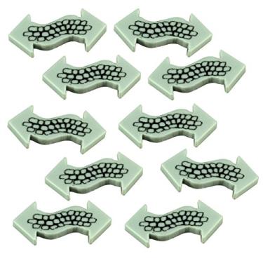 Imagem de LITKO Pathway Tokens | Compatible with Arkham Horror LCG | Cthulhu Games | Eldritch Horror | Grey | Pack of 10 (Double)