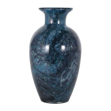 Imagem de VASO DECOR MURANO 15X25 CM MESCLA AZUL SAFIRA
