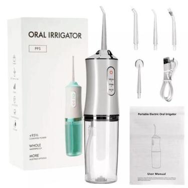 Imagem de Jato D Água Irrigador Limpador Bocal Dental Dentes E Gengiva - Correia