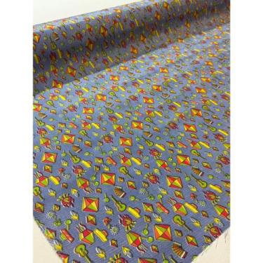 Imagem de 3M tecido chita, chitão 100% poliéster ou (3,00m x 1,50m ) - Impacto t