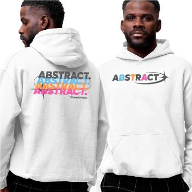 Imagem de Moletom Canguru Com Capuz‎ Logo Street Abstract Colorful-Unissex