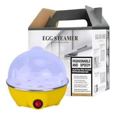 Imagem de Cozedor De Ovos Elétrico Vapor Multifuncional Egg Cooker 110 - Meta e-