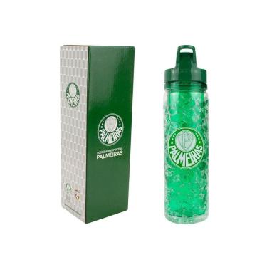 Imagem de Garrafa Térmica Estilosa Congelante 580ml - Palmeiras Verdão