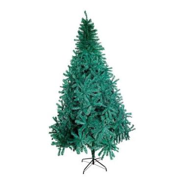 Imagem de Árvore de Natal Verde Tradicional Atura de 2,40m com 1400 Galhos Decor