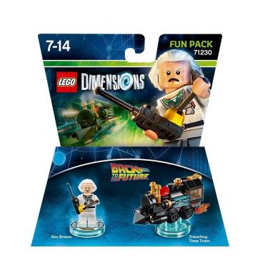 Imagem de Pacote divertido Toy LEGO Dimensions De volta ao futuro Doc Brown