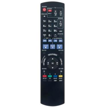 Imagem de Controle remoto de substituição N2QAYB000378 compatível com Panasonic Blu-ray Disc Player DMP-BD35 DMP-BD60 DMP-BD80 DMP-BD601 DMP-BD605 DMP-BD80K DMP-BD605K DMP-BD601K