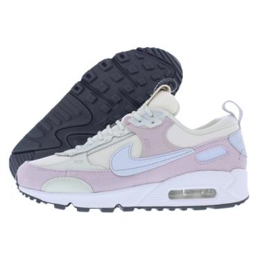 Imagem de Nike Tênis feminino Air Max 90 Futura (DM9922-106, marfim pálido/violeta platinado/vidro marinho/fantasma), Marfim claro/violeta platinado/vidro marinho/fantasma, 38