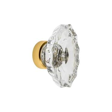 Imagem de Grandeur Puxador de armário de cristal Biarritz de 3,5 cm em latão vitalício