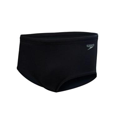 Imagem de Sunga Masculina Tradicional, Speedo, Acquaplus, Tecido Liso Resistente ao Cloro com Cadarço Interno, Tamanho Adulto, tamanho GG2 - Preto