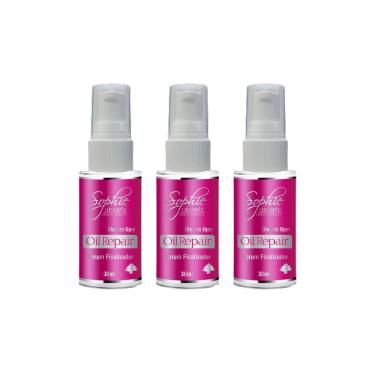 Imagem de Kit 3 Silicones Serun Finalizador Oil Repair 30ml Sophie Cosmetic