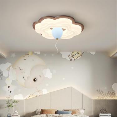 Imagem de OUFULA Nórdico Moderno Quarto Infantil Lâmpada De Teto LED Moda Criativo Balão Quarto Da Menina Estudo Jardim De Infância Decoração Luz (Estilo 16)