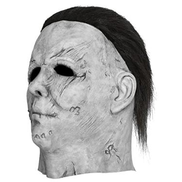 Imagem de BICASUU Máscaras de Michael Myers para Halloween, fantasia de terror e cosplay, adereços de látex