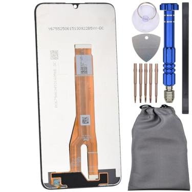 Imagem de Tela digitalizadora sensível ao toque TFT LCD para Honor X7a Preto