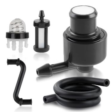 Imagem de Mangueira de combustível com mangueira de linha de impulso do coletor de entrada + ventilação do tanque para serra de corte Stihl TS410 TS420 substitui 0000 141 8600, 4238 358 7700, 4238-350-5800