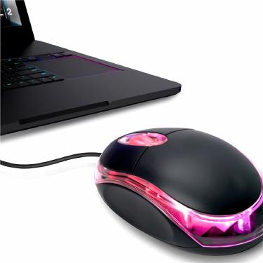 Imagem de Mini Mouse óptico Com Fio Usb Computador Notebook Pc