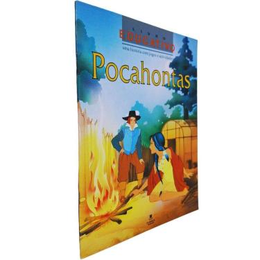 Imagem de Livro Educativo Pocahontas: Uma História Com Jogos e Atividades