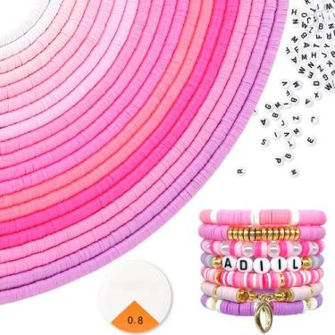 Imagem de Kit de fabricação de pulseiras ADIIL Clay Beads 7200 unidades 6 mm 10 