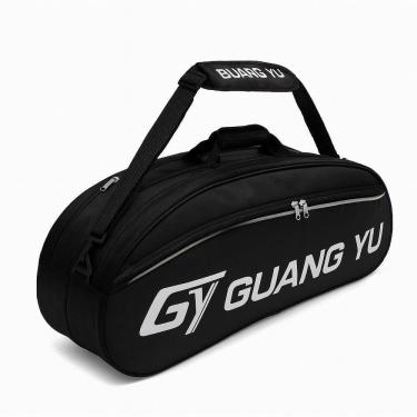 Imagem de Raqueteira Profissional Bolsa Raquetes Bolso Extra Alça Regulavel Tenista Beach Tenis Alca Regulavel