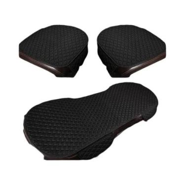 Imagem de Conjunto Universal De 3 Peças De Capas De Assento De Carro Em Algodão 
