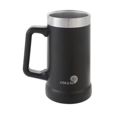 Imagem de Caneca Térmica de Inox Preta - CAN.U.DO