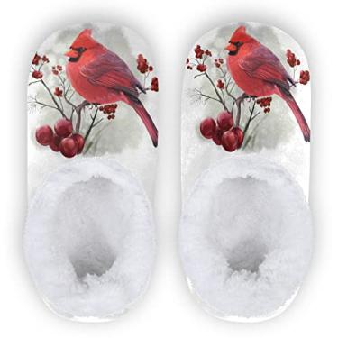 Imagem de Ceiurey Pantufas para crianças, meninos, meninas, com espuma viscoelástica macia, para uso interno, para uso doméstico, spa, viagens, uso doméstico, inverno, Natal, Halloween, vaca, carro, pato e