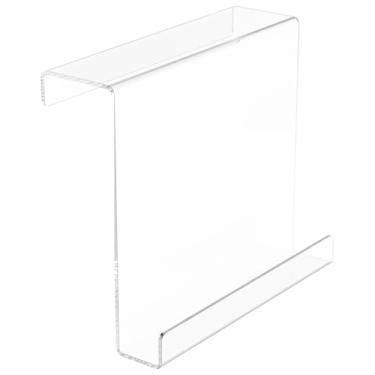 Imagem de Suporte para tablet de esteira, suporte de livro de esteira, suporte de leitura de revista de exercícios, suporte de leitura de bicicleta ergométrica, suporte de acrílico transparente para tablet