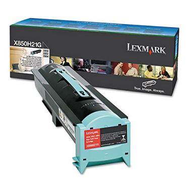 Imagem de Toner Lexmark X850H21G X850H21G, rendimento de 30.000 páginas, preto