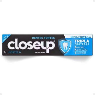 Imagem de Creme Dental Closeup Proteção Com Fluor 70g Hortelã