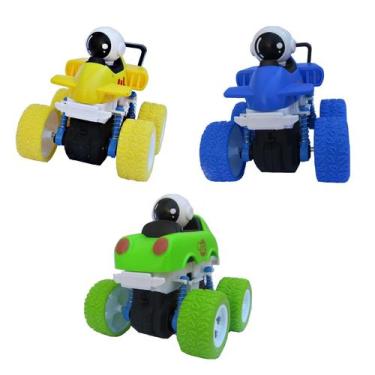 Imagem de Carrinhos Brinquedo Fricção 3-Ud Off Road racing Space-z - PoP, 3 unid