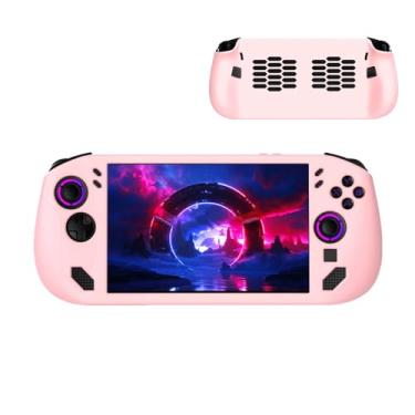 Imagem de Case Cover for Lenovo Legion Go S Handheld Game Console, Soft Silicone Protector Cover Skin Case for Lenovo Legion Go S, Anti-Scratch,Shockproof,Pink