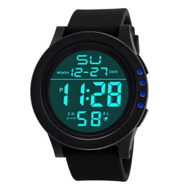 Imagem de Relógios esportivos digitais luminescentes masculinos Gosasa