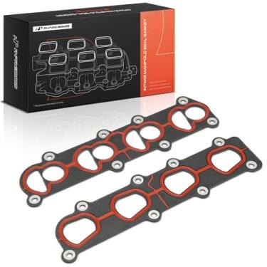 Imagem de A-Premium Kit de vedação do coletor de admissão adequado para Ford Escort 1997-2002 Mercury Tracer 1997-1999 Conjunto de juntas do coletor de admissão do motor, 2.0L L4 GAS SOHC naturalmente aspirado