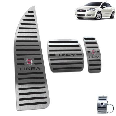 Imagem de Descanso Pedaleira Automático Fiat Linea 2009 A 2016 Preto