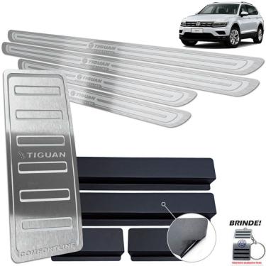 Imagem de Descanso + Soleira Tiguan Comfortline 2018 A 2020 Prata Alto