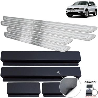 Imagem de Soleira Prata Alto Relevo Tiguan Comfortline 2018 A 2020