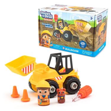 Imagem de Bulldozer Take Apart Toy Educational Insights com Bolt Buddi