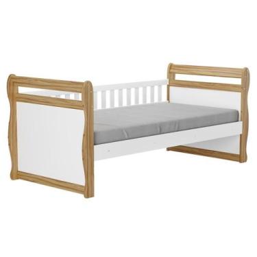 Imagem de Cama Infantil Solteiro Maria com Colchão Light D33 - Móveis Peroba, Br