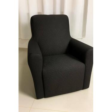 Imagem de Capa de Poltrona 1 Lugar do Papai Coladinha Ajustável Protetora Sala Q